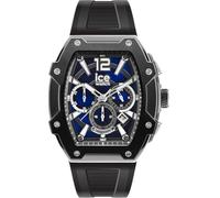 ICE-WATCH - ICE boliday Black Blue Silver Steel - Men's Wristwatch with Silicon Strap - 024364 (Large)