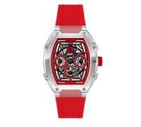 ICE-WATCH - ICE boliday Clear red SKEL Plastic - orologio da Uomo Rosso con cinturino in Silicone - 024288 (Medium)