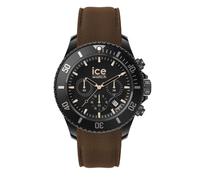 ICE-WATCH - Ice Chrono Black Brown - Men's Wristwatch With Silicon Strap - Chrono - 020625 (Large)