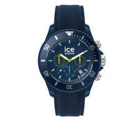ICE-WATCH - Ice Chrono Blue Lime - Men's Wristwatch With Silicon Strap - Chrono - 020617 (Large)