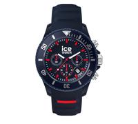 ICE-WATCH - ICE chrono Dark blue Red - Men's (Unisex) wristwatch with plastic strap - 021425 (Medium)