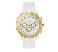 ICE-WATCH - ICE chrono White gold - Women's wristwatch with silicon strap - Chrono - 021595 (Medium)