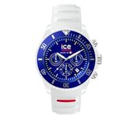 Ice-Watch - ICE cocorico Chrono Blue white red - Men's wristwatch with silicon strap - 023252 (Medium)
