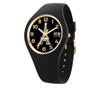 Ice-Watch - ICE cocorico Eiffel tower Black - Women's wristwatch with silicon strap - 023247 (Small)