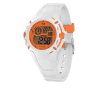 Ice-Watch - ICE digit explorer White orange - Boy's wristwatch with silicon strap - 024002 (Small)
