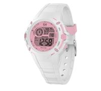 Ice-Watch - ICE digit explorer White pink - Girl's wristwatch with silicon strap - 024001 (Small)