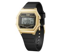 ICE-WATCH - ICE Digit Retro Black Gold - Women's Wristwatch with Plastic Strap - 022064 (Small)