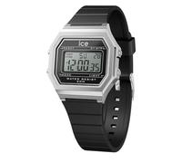 ICE-WATCH - ICE Digit Retro Black Silver - Women's Wristwatch with Plastic Strap - 022063 (Small)