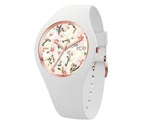 ICE-WATCH - ICE flower White sage - Women's wristwatch with silicon strap - 020516 (Medium)