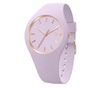 ICE-WATCH - Ice Glam Brushed Lavender - Women's Wristwatch With Silicon Strap - 019526 (Small)