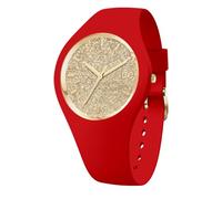 ICE-WATCH - Ice Glitter Red Passion - Women's Wristwatch With Silicon Strap - 021080 (Medium)