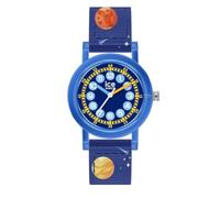ICE-WATCH - ICE learning Blue space - Boy's (Unisex) wristwatch with silicon strap - 022692 (Small)