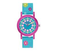 Ice-Watch - ICE learning Pink flowers - Girl's wristwatch with nylon strap - 023300 (Small)
