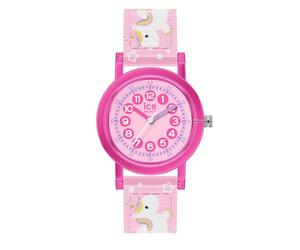 ICE-WATCH - ICE learning Pink unicorn - Girl's wristwatch with silicon strap - 022691 (Small)