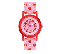 ICE-WATCH - ICE Learning Red Love - Girl's Wristwatch with Silicon Strap - 022690 (Small)