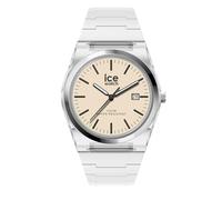ICE-WATCH - ICE Power PW1 Transparent White Beige - Montre transaprent Pour Homme avec Bracelet en Silicone - 025780 (41mm)