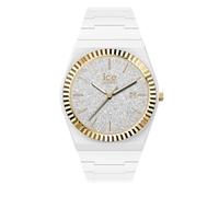 ICE-WATCH - ICE Power PW1 White Glitter - Women's Watch with Silicon Strap - 024767 (Small)