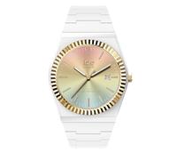 ICE-WATCH - ICE Power PW1 White Sunset Rainbow - Women's Watch with Silicon Strap - 024766 (Small)