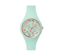 Ice-Watch - ICE skull Luminous mint - Women's wristwatch with silicon strap - 001267 (Small)