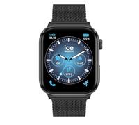 ICE-WATCH - ICE smart 3.0 Black Milanese 1.78 AMOLED GPS - Connected watch rectangular black mixed with metal bracelet - 024300 (1.78 inch)