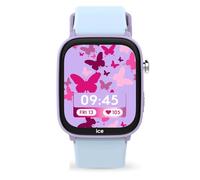 ICE-WATCH - ICE Smart Junior 3.0 FM Purple Soft Blue - Girl's geolocatable smartwatch with Silicon Strap - 024550 (1.75 inches)