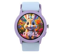 ICE-WATCH - ICE smart Junior RD Find My Purple Soft Blue - Purple GPS-Enabled smartwatch for Girls with Silicone Strap - 025442 (39mm) - Find My Compatible, no Subscription and no SIM Card Required