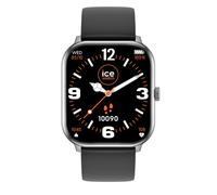 ICE-WATCH - ICE smart Silver black - Men's (Unisex) connected watch with silicon strap - 021411 (1,85")