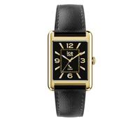 ICE-WATCH - ICE Smart TKS 2.0 Gold Black Grain - Women's smartwatch with Leather Strap - 025286 (1,41 inches)