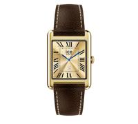 ICE-WATCH - ICE smart TKS 2.0 Gold Chocolate Grain - Women's Watch with Leather Strap - 025618 (1.41 inches / 32mm) - Smartwatch IP68, Fitness and Health Tracking