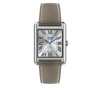 ICE-WATCH - ICE smart TKS 2.0 Silver Grey Grain - Women's Watch with Leather Strap - 025621 (1.41 inches / 32mm) - Smartwatch IP68, Fitness and Health Tracking