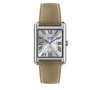ICE-WATCH - ICE smart TKS 2.0 Silver Taupe Grain - Women's Watch with Leather Strap - 025622 (1.41 inches / 32mm) - Smartwatch IP68, Fitness and Health Tracking