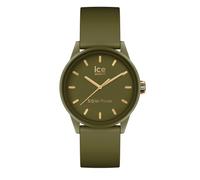 ICE-WATCH - ICE solar power Khaki - Women's wristwatch with silicon strap - 020655 (Small)