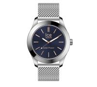 ICE-WATCH - ICE Steel Solar - Men's Wristwatch with Metal Strap (Medium) Silver