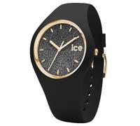 Ice-Watch Ladies Ice-Glitter Black Silicone Strap Small Watch RRP £90