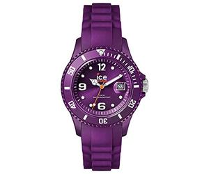 ICE-WATCH Shadow Men's Quartz Watch with Purple Dial Analogue Display and Purple Silicone Bracelet SW.IMP.B.S.12