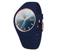 ICE-WATCH - Ice Sunset Blue - Women's Wristwatch With Silicon Strap - 015751 (Medium)