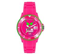 Ice-Watch Unisex Quartz Watch with 43mm Pink Dial Analogue Display and Pink Silicone Strap FM.SS.FPH.U.S