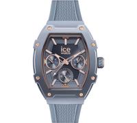 Ice-Watch Boliday Horizon Blue Silicone Strap Day Date Watch, Blue, Women Blue