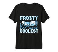 Ice Water Frosty Workouts are The Coolest ice Bathers Premium T-Shirt