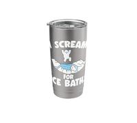 Ice Water I Scream for ice Baths Ice Baths Stainless Steel Insulated Tumbler