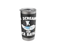 Ice Water I Scream for ice Baths Ice Baths Stainless Steel Insulated Tumbler