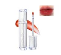 Ice Water Lip Gloss, Tinted Lip Oil with Hydrating Jelly, Non-Stick Moisturizing Lip Tint for Glossy Finish, Long Lasting Plumping Effect, Natural Beauty(#05)