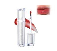 Ice Water Lip Gloss, Tinted Lip Oil with Hydrating Jelly, Non-Stick Moisturizing Lip Tint for Glossy Finish, Long Lasting Plumping Effect, Natural Beauty(#04)