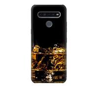 Ice Whiskey Whisky Glass Case Cover For LG K41S