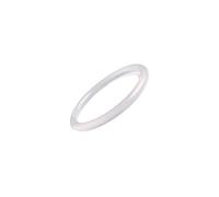 Ice White Jade Bangle Bracelet for Women Natural Chalcedony Good Luck Bracelet Fashion Round Jade Stone Bangle for Woman Yoga Meditation Birthday Gift(yuanyusui Bangle12,60-61mm)