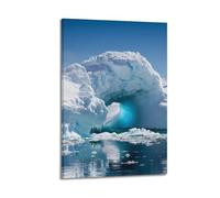 Iceberg Arch Wall Art, Unique Print, Nature Poster, Special Canvas Picture, Distinctive Decor for Living Room Poster Decorative Painting Canvas Wall Posters And Art Picture Print Modern Family Bedroom
