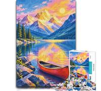 Iceberg Cave Nature Art Minimalist Illustrati Jigsaw Puzzle, 1000 Piece | For cold evenings at home: Adult jigsaw puzzle with 1000 pieces works well for shared time during the holidays.