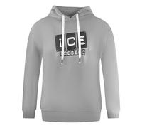 Iceberg Ice Iceberg Bold Blocked Logo Grey Hoodie - XXL