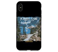 Iceberg Lake Glacier National Park Montana Souvenir Case for iPhone XS Max