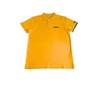 Iceberg Mens Polo Shirt Short Sleeves - Orange Cotton - Size 2XL